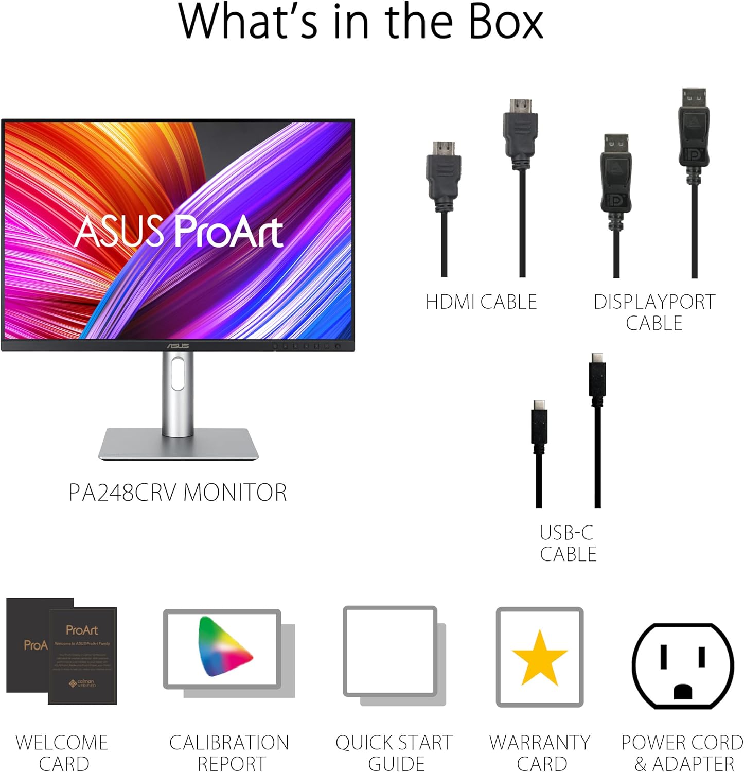 ASUS ProArt PA248CRV Professional 24 ASUS ProArt PA248CRV Professional 24